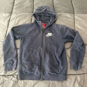 Navy Nike Zipup, Size XS